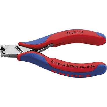 Electronics end cutting nippers with facet type 64 02